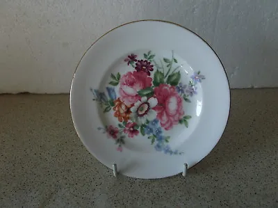 Buy Vintage Crown Staffordshire Fine Bone China Plate Made In England • 3.99£