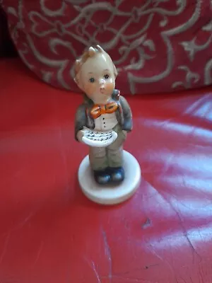 Buy Hummel Figurine ~ Soloist ~ Boy With Song Sheet Singing ~ Excellent • 10£