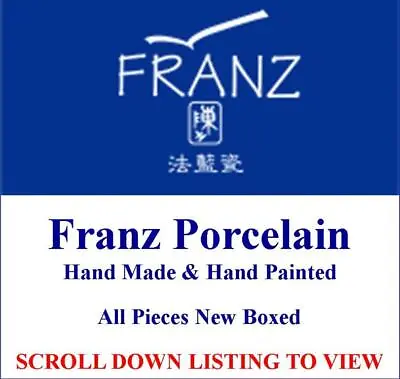 Buy Franz Porcelain Fritillary - Poppy - Periwinkle - Lady Bug SCROLL DOWN LISTING • 39.95£