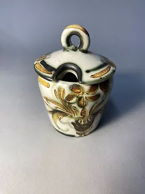 Buy Quimper Keraluc Mustard Jar Vintage Pottery France • 37.89£