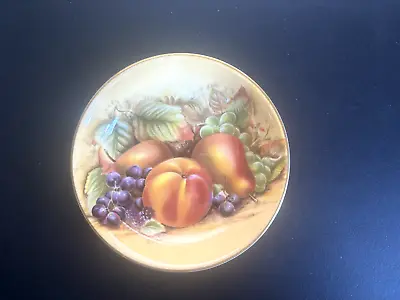 Buy Lovely Aynsley Orchard Gold Trinket Dish Dia. 11 Cm,  Excellent Condition (1) • 4.99£