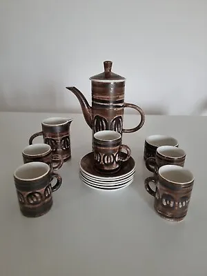 Buy Vintage Cinque Ports Pottery Monastery Rye Coffee Set Pot Cups/Saucers Bowl Jug  • 35£