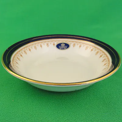 Buy LEIGHTON By Aynsley Fruit Saucer NEW NEVER USED 24kt-Cobalt Made In England • 56.89£