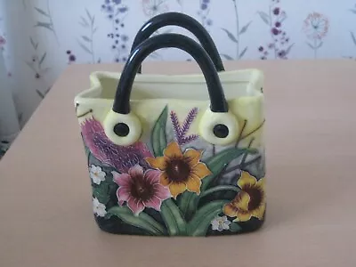 Buy Old Tupton Ware Bag With Handles. Floral Design. • 10£