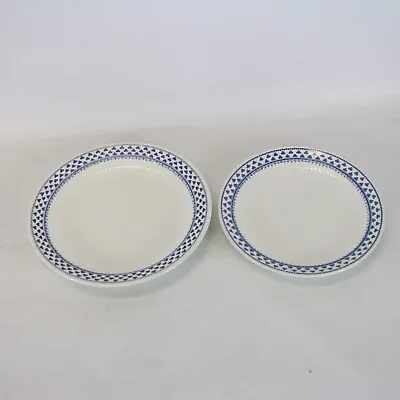 Buy ADAMS Brentwood 2 X Plates Mixed Sizes Ironstone China - MTN • 7.99£