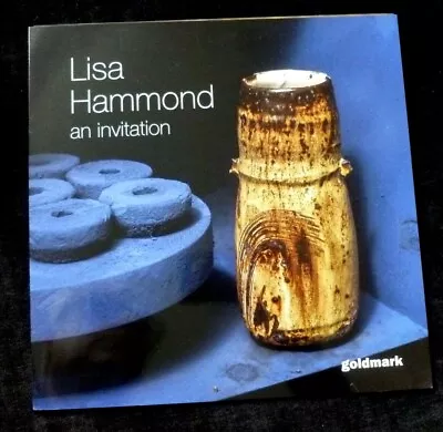 Buy LISA HAMMOND Studio Pottery  2019 PRIVATE VIEW ART EXHIBITION CARD • 4.99£