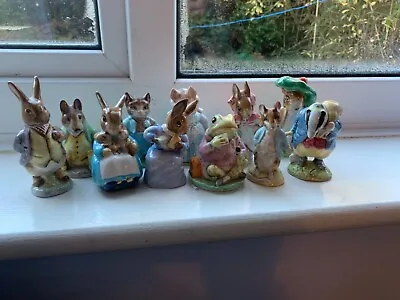 Buy Collection Of 11  BESWICK Beatrix Potter Figures • 32.99£
