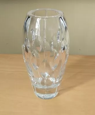 Buy Stuart Crystal Prism Ellipse Vase By John Luxton, 20cm Tall, Vtg 50/60  • 19.99£
