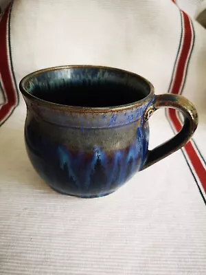 Buy Millshore Pottery Scotland Large Blue Mug • 16£