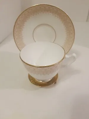 Buy Crown Staffordshire English Fine Bone China Teacup And Saucer Classic • 15.13£