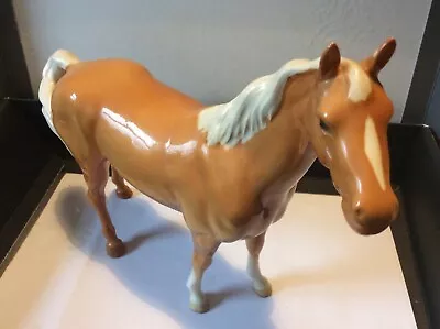 Buy Beswick - England  Horse – Palomino - Swish Tail Excellent Condition • 45£