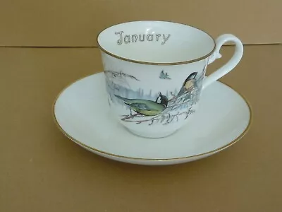 Buy Country Diary Of An Edwardian Lady Cup & Saucer JANUARY Villeroy&Boch/Heinrich. • 20£