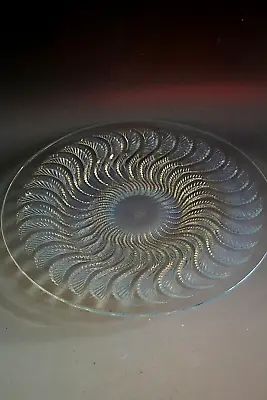 Buy Rene Lalique Actinia Opalescent Glass Plate - Circa 1933 • 385£
