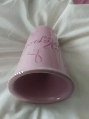 Buy Pink Longerburger Vase ,breast Cancer  Awareness. • 11.46£