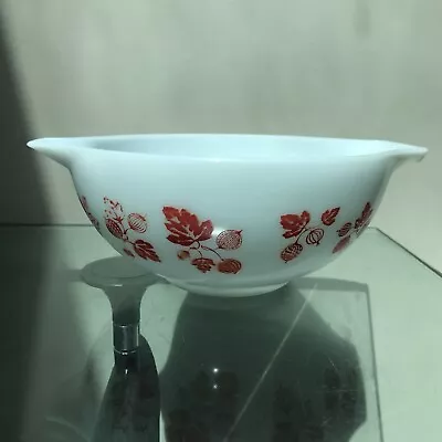 Buy Vintage JAJ Pyrex Red Gooseberry Cinderella Bowl | Great Condition 27cm • 110£