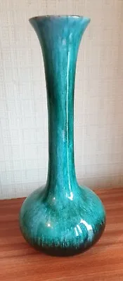 Buy Vintage Canadian Blue Mountain Pottery Tall Neck Vase 11  Height • 10£