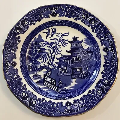 Buy Burleigh Ware Willow Pattern 7” Plate • 3.99£