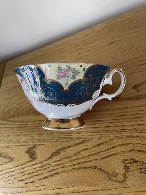 Buy Queens English Fine Bone China Blue (Balmoral) Cup Only • 4.50£