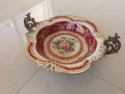 Buy Antique Continental Porcelain Sevres Style Centre Piece Dish • 400£