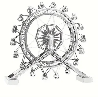 Buy Miniature Metal Models Kit  Laser Cut DIY UK Metal 3D Ferris Wheel • 3.99£