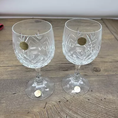 Buy Set Of 2 Crystal Glasses By Echt Bleikristall Germany • 11.99£