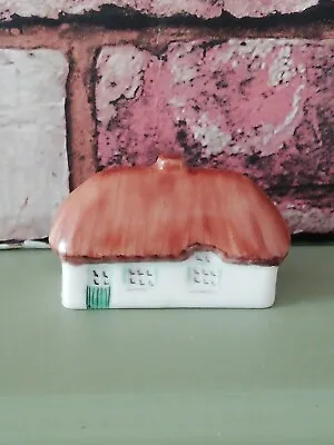 Buy Irish Dresden Thatched Cottage Porcelain Miniature Hand Painted • 9.99£