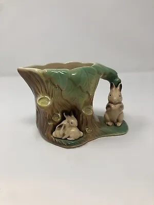 Buy Vintage Hornsea Pottery 1950s Fauna Rabbit Jug - Model 103 Bunny Pitcher Vase • 15£