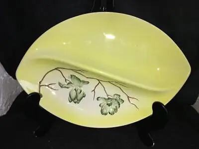 Buy Vintage Carlton Ware Hors D Oeuvres Dish 1950s 2 Sections Yellow (b) Bone China • 7.99£