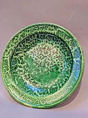 Buy Ancient Morocco TAMEGROUTE Pottery Shallow Dish Bowl Plate Wall Artisan Handmade • 29.95£