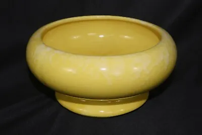 Buy Antique Yellow With White Glaze Bowl Planter - Excellent Condition & Beautiful!! • 25.35£