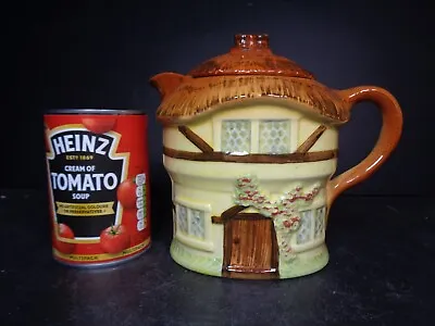 Buy Vintage Burlington Ware' Devon Cobb Cottage'  Tea Pot. • 6.99£