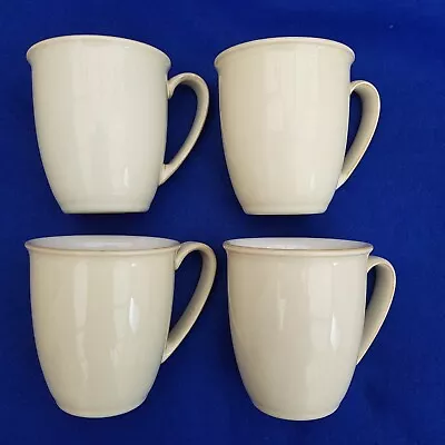 Buy Set Of 4 Denby Linen Tea / Coffee Mugs Condition • 24.99£
