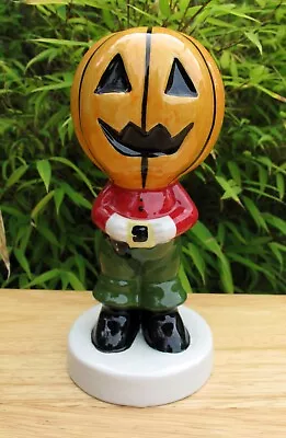 Buy Lorna Bailey Rare Colourway Pumpkin Head Figure Halloween Sept 2007 Cat • 65£