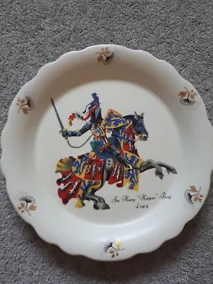 Buy Axe Vale Pottery Plate  Sir Harry  Hotspur  Percy Medieval Knight Devon Pottery • 7.99£