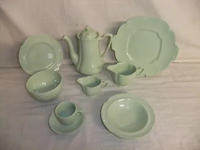 Buy C4 Pottery Johnson Bros - Greendawn - Vintage Celadon Green Tableware - 7D6B • 4.93£