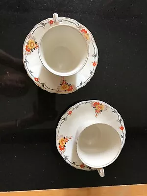 Buy Alfred Meakin England Cup And Saucer Set Used In Good Condition • 3.99£