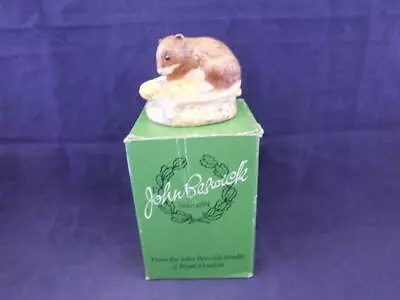 Buy Beswick Ceramic Figurine Harvest Mouse In Excellent Condition Boxed. • 14.96£