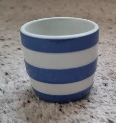 Buy Vintage TG Green Cornish Ware Egg Cup, Blue And White, Green Shield • 4£