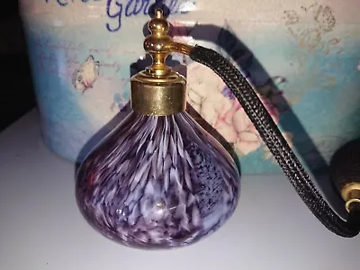 Buy Beautiful Caithness Purple Art Glass Atomiser • 15.99£