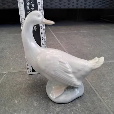 Buy L@@K Beautiful Vintage Lladro NAO Goose Swan Figurine 1960'S Looking Back Rare • 0.99£