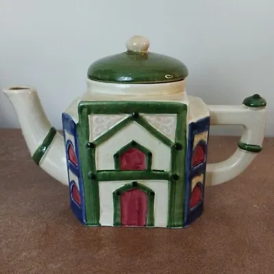Buy Vintage Tony Wood Decorative Teapot 'Indian Mosque' International Collection • 6.95£