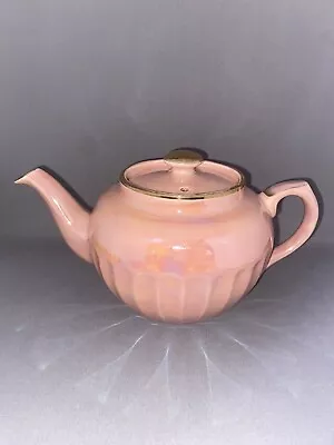 Buy Vintage Sadler Pottery Pink Teapot Tea Pot Lustre Finish • 15.99£