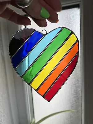 Buy Beautiful Suncatcher Stained Glass Rainbow Window Decoration • 19.99£