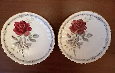 Buy Royal Staffordshire Bone China Roses To Remember 2 Saucers • 7.50£