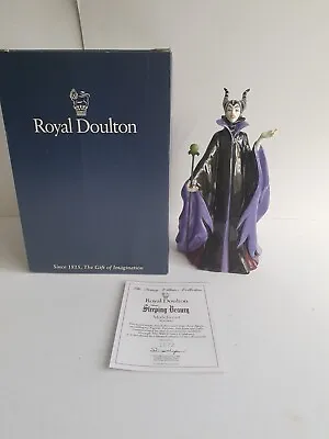 Buy Disney Royal Doulton Maleficent Le# 1072/2000 Mint Boxed Oop Villains Collection • 189.99£