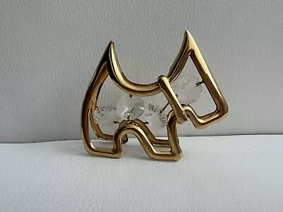 Buy 24c Gold Plated Swarovski Crystal Temptations Decorative Ornaments ( DOG ) • 7.99£