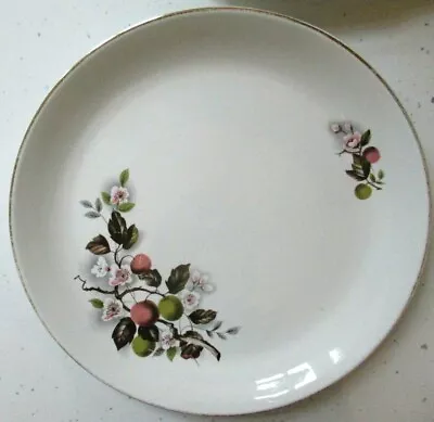 Buy Vintage Gem Pottery Tunstall Royal Tudor Ware Apple Blossom Dinner Plate • 2£