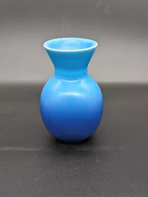 Buy Stunning Park Rose Pottery Vase In Blue • 17£