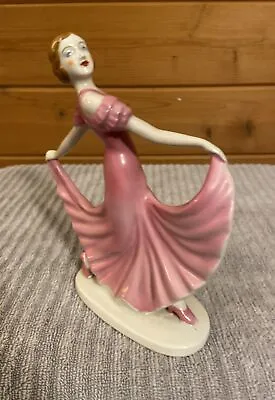Buy Art Deco Porcelain Dancing Lady • 71.13£