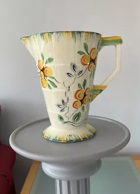 Buy Rare Find - W.H. Grindley &Co 1930s Hand Painted Pitcher • 45£